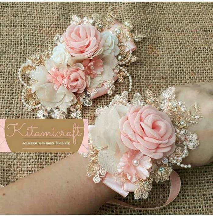SALE - headpiece hijab / gelang pengantin /gelang bros