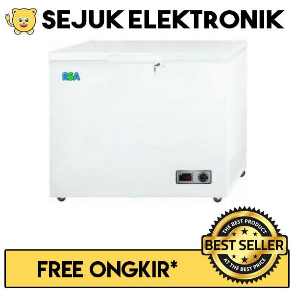 RSA CF-310 Chest Freezer 310 Liter - Putih (KHUSUS JADETABEK)