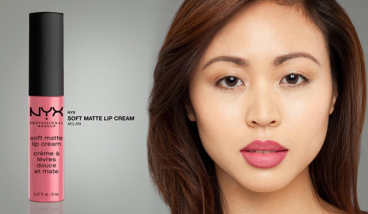 NYX Professional Makeup Soft Matte Lip Cream 11 Milan - Lipstik Matte Pink Long Lasting Lightweight Tahan Lama