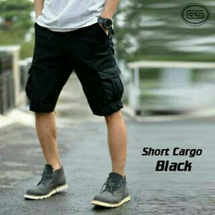 CELANA PENDEK CARGO PDL Tactical / KEMPOL / CELANA GUNUNG PENDEK - Hitam- 27