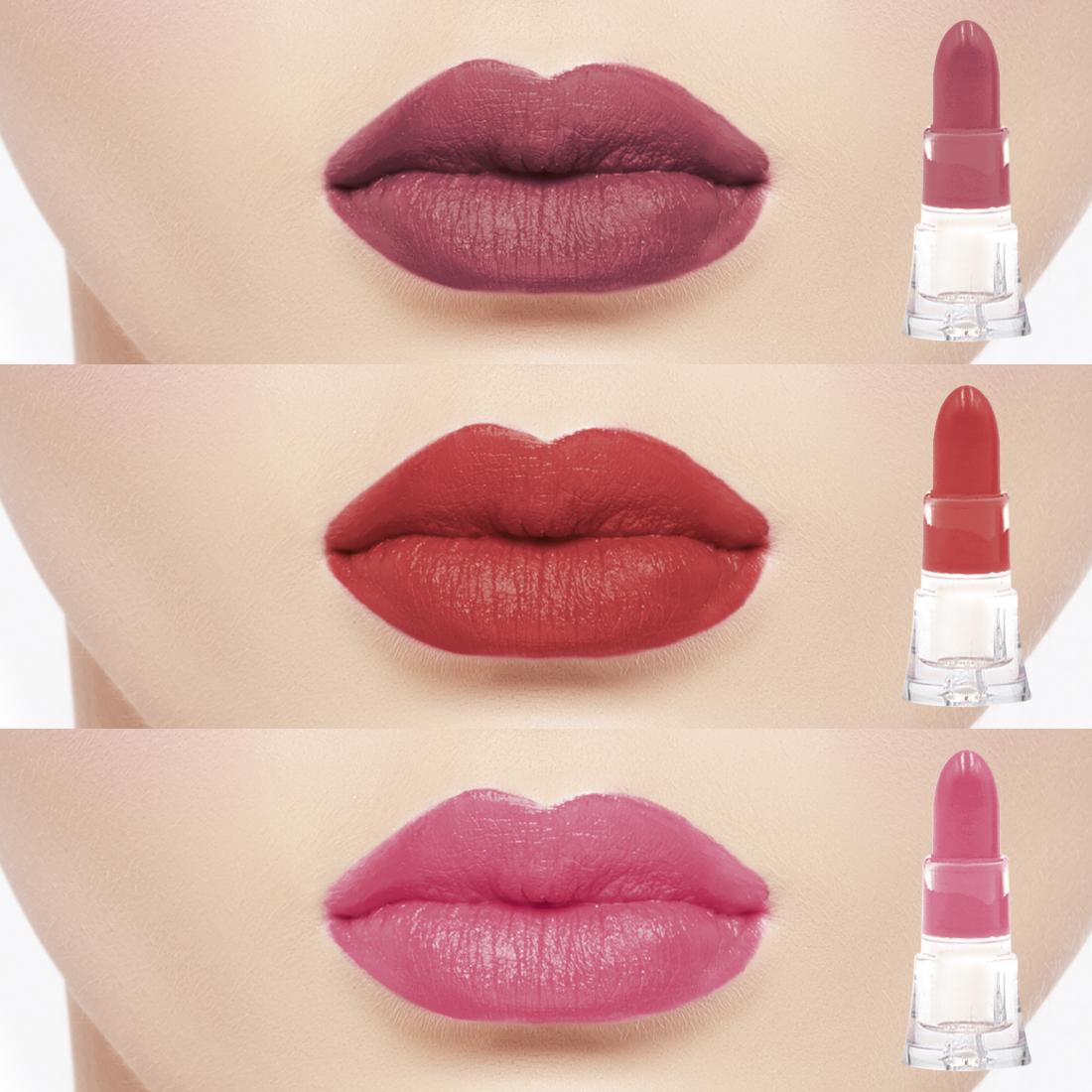 BRUNBRUN PARIS - Ultra Rich Mini Lipstick Set 4