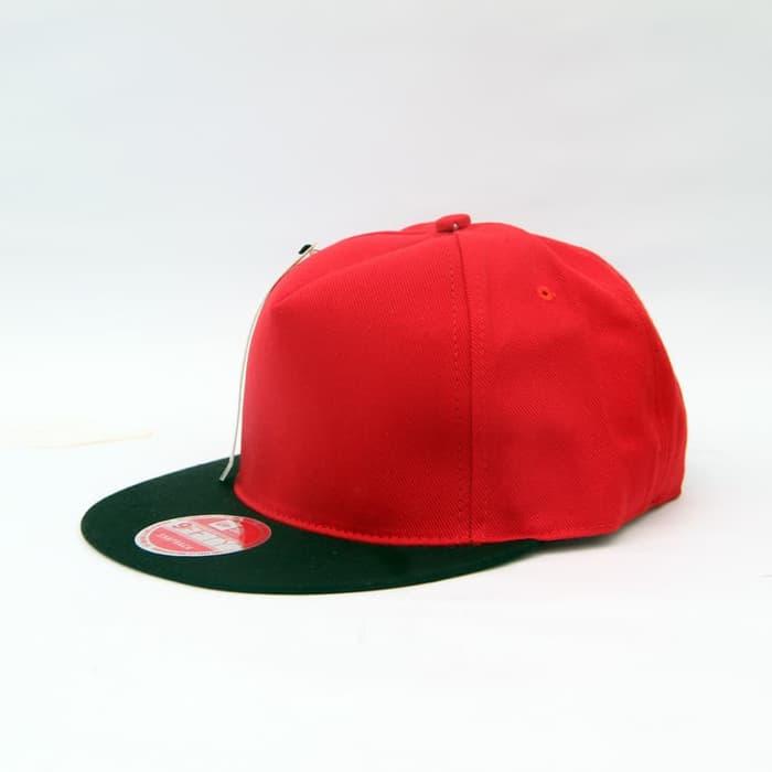 Topi Snapback Premium Polos Original / kombinasi / Topi Murah / Topi bagus / Topi pria / Topi Kekinian / Topi modern / Fashion pria / Topi Polos