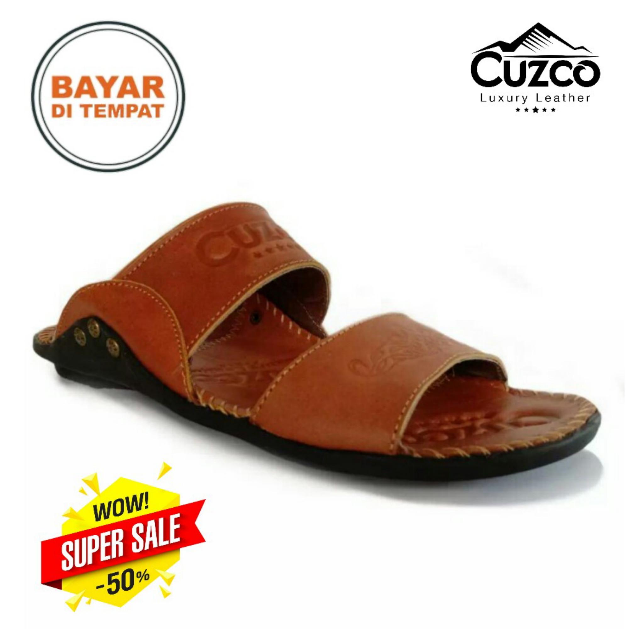 Sandal Pria Kulit Asli Awet Limited Edition / HD07