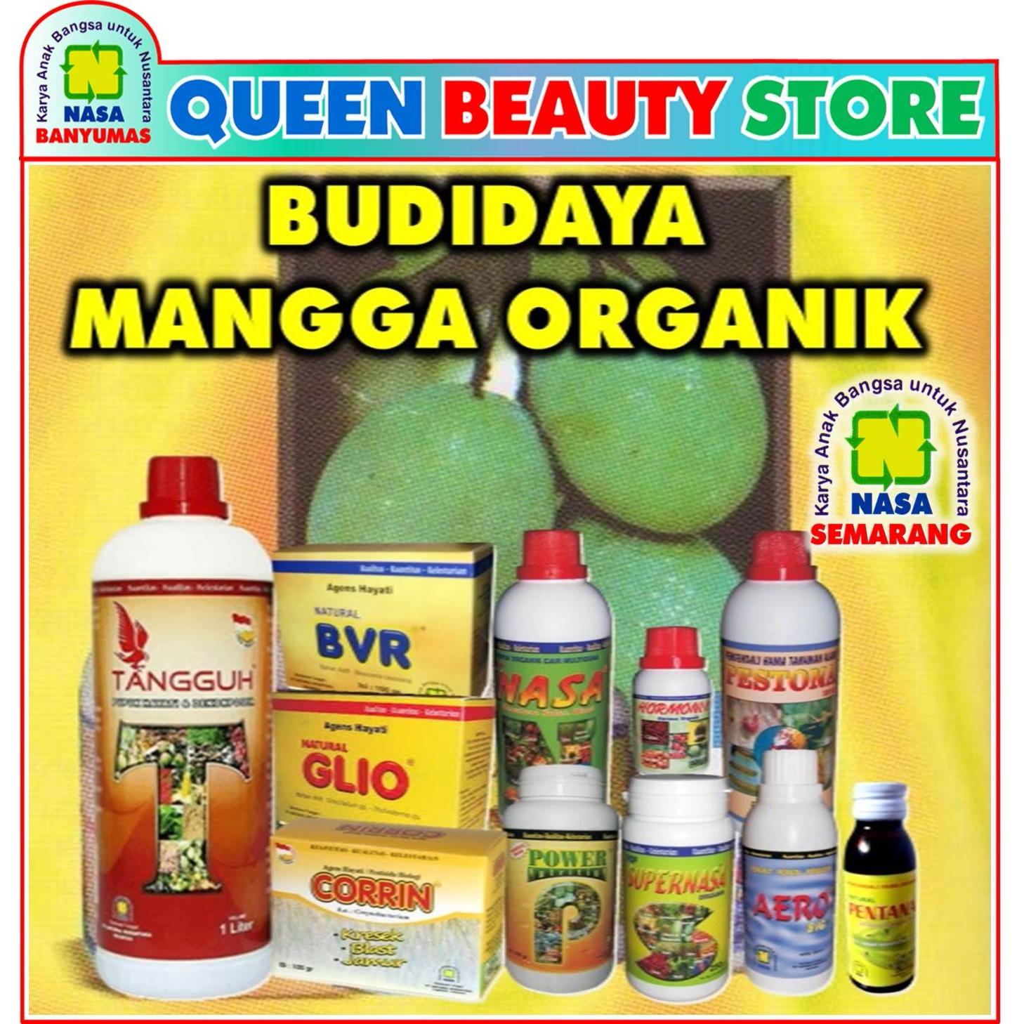 PAKET PUPUK MANGGA ORGANIK POWER NUTRITION SUPERNASA POC NASA HORMONIK GLIO BVR PESTONA