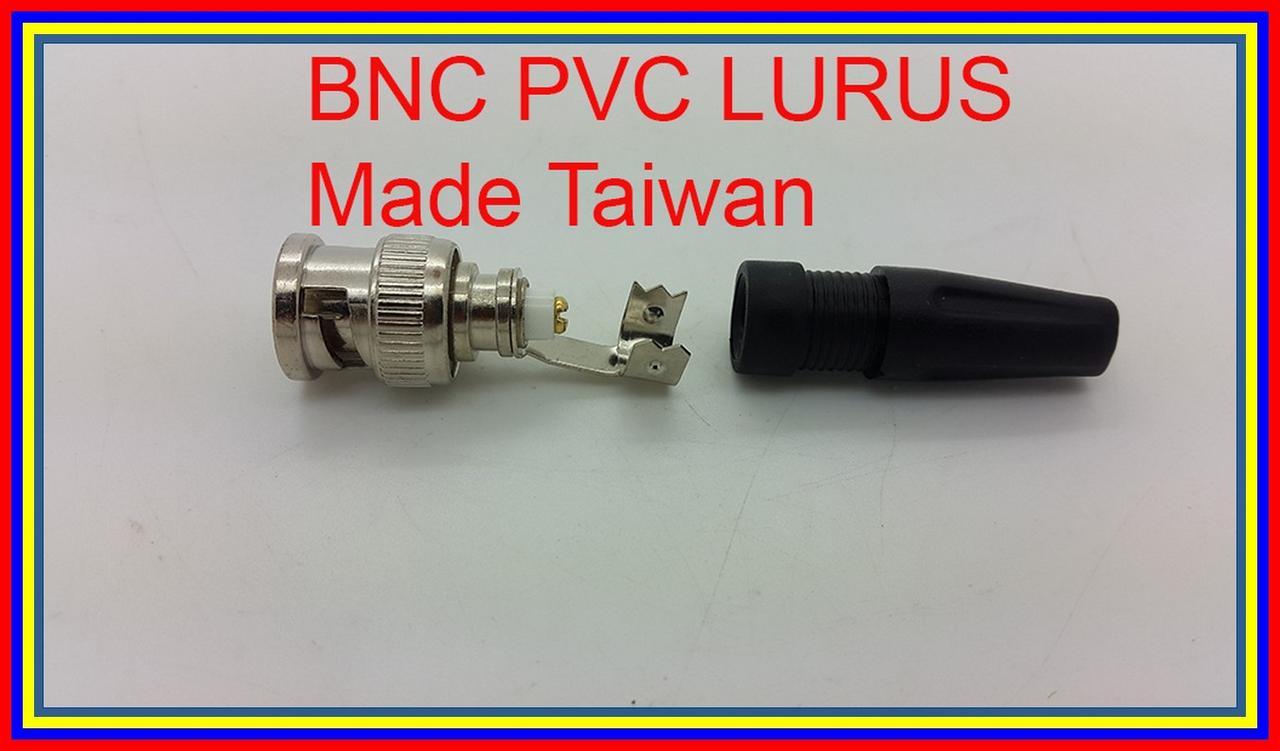 Made Taiwan Jack Bnc Male Pvc Model Lurus