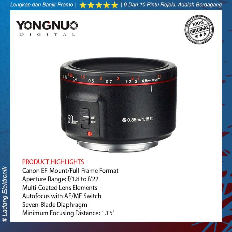 Yongnuo 50mm f/1.8 Lens II for Canon