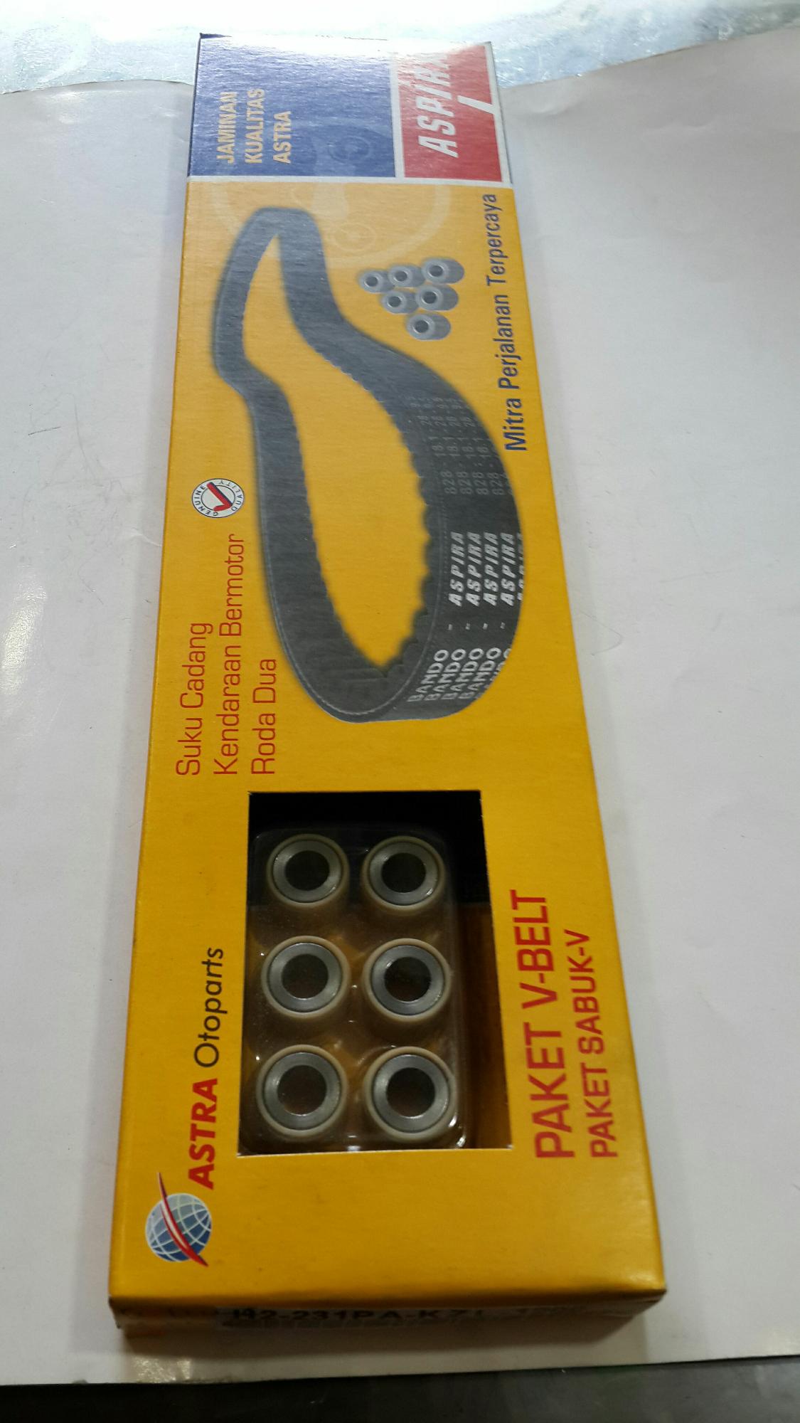 Vanbelt set sama roller kzl buat beat fi vario fi spacy fi scopy fi