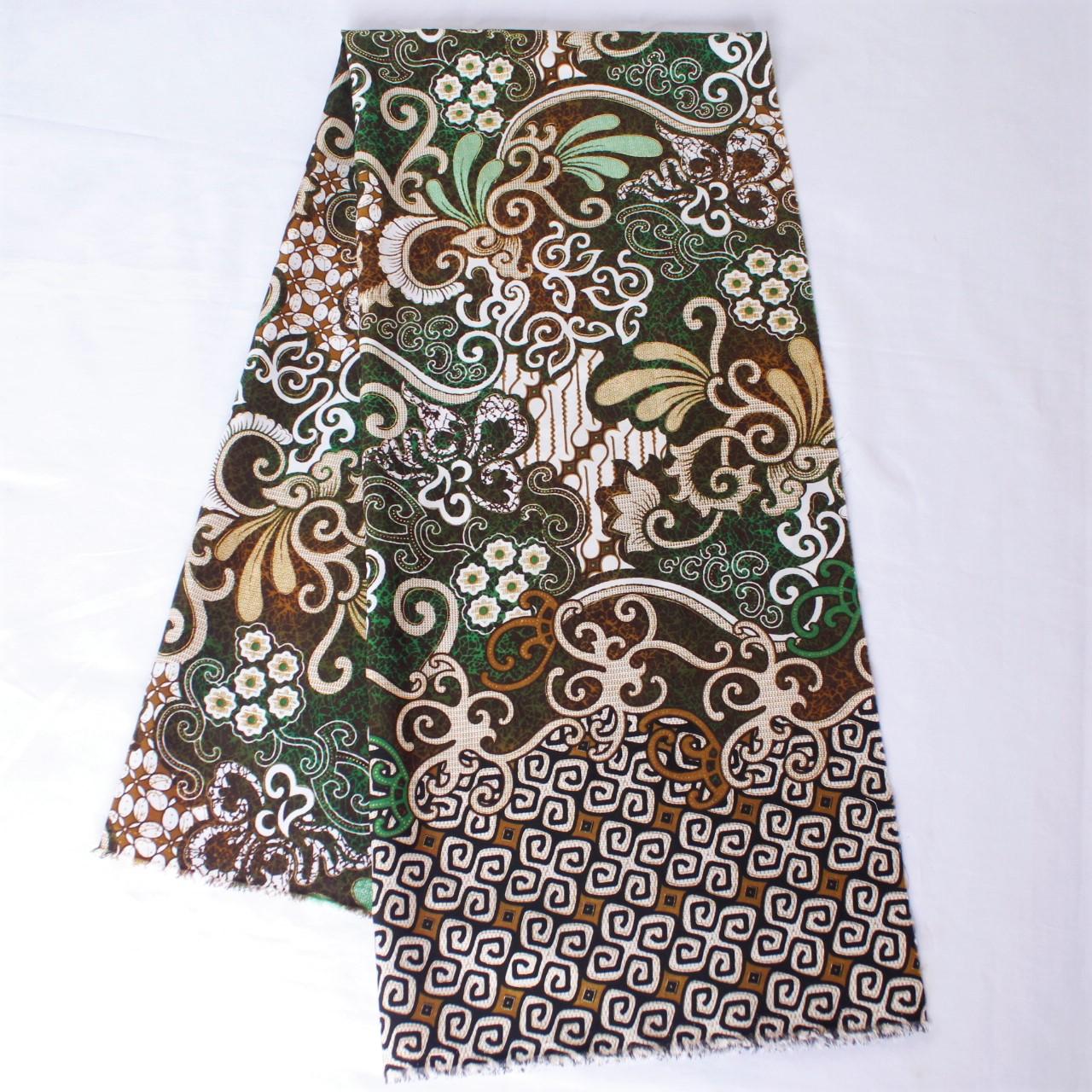 KBS12 Bahan Batik Semi Sutra Murah Motif Modern Bawahan Kebaya Wanita