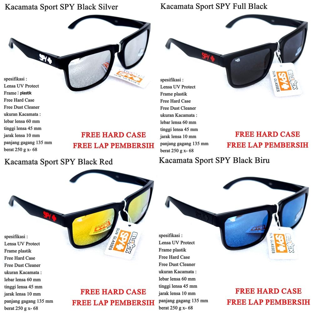 Kacamata Cowok Sunglasses SPY Black