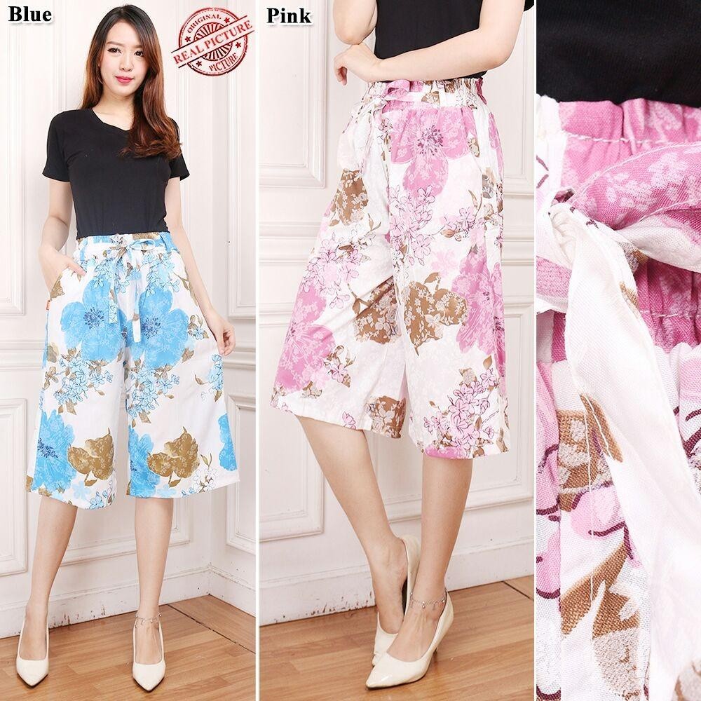 Cj collection Celana kulot pendek wanita jumbo short pant Huwaida