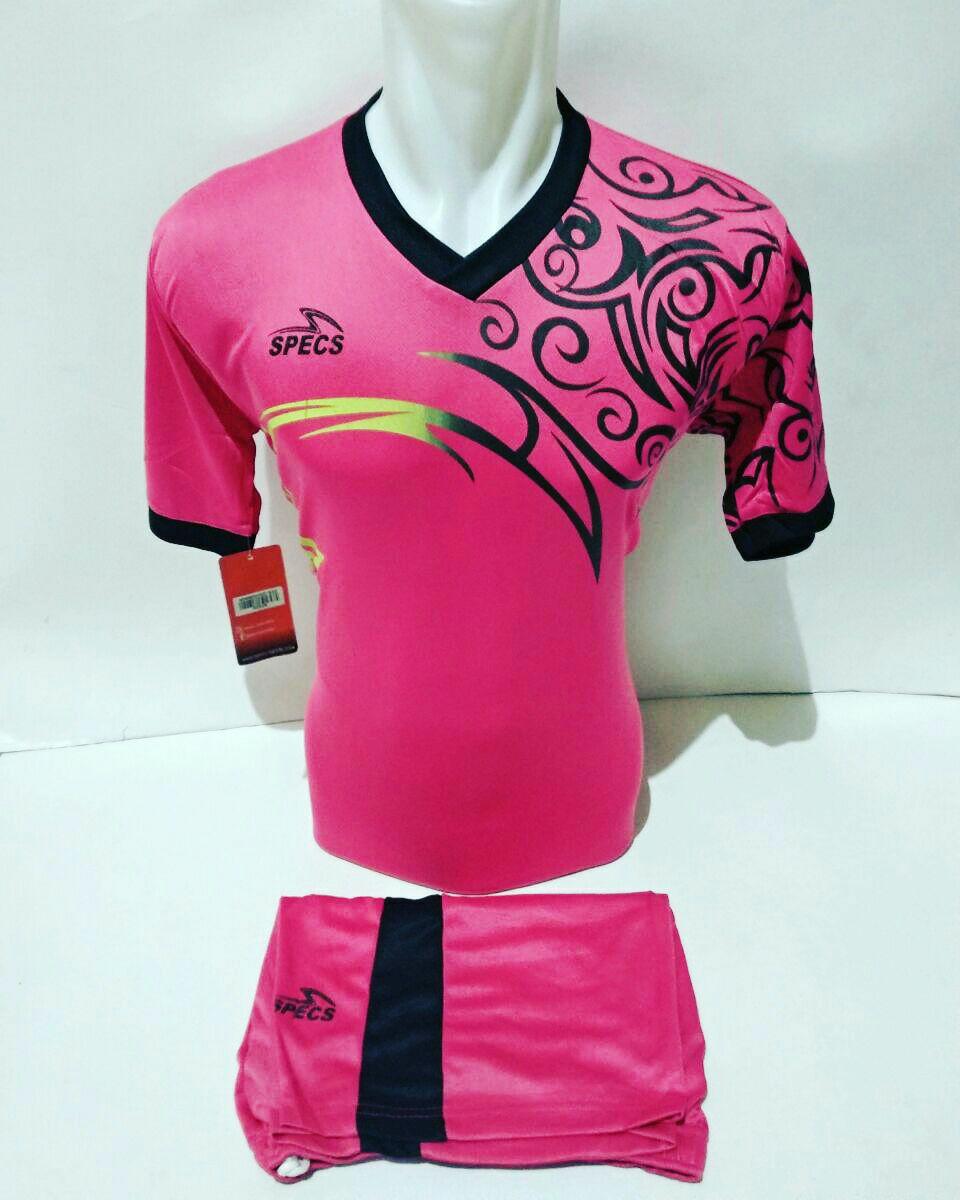 Baju Kaos Olahraga Jersey Setelan Bola Futsal Voli Spc 05 Pink