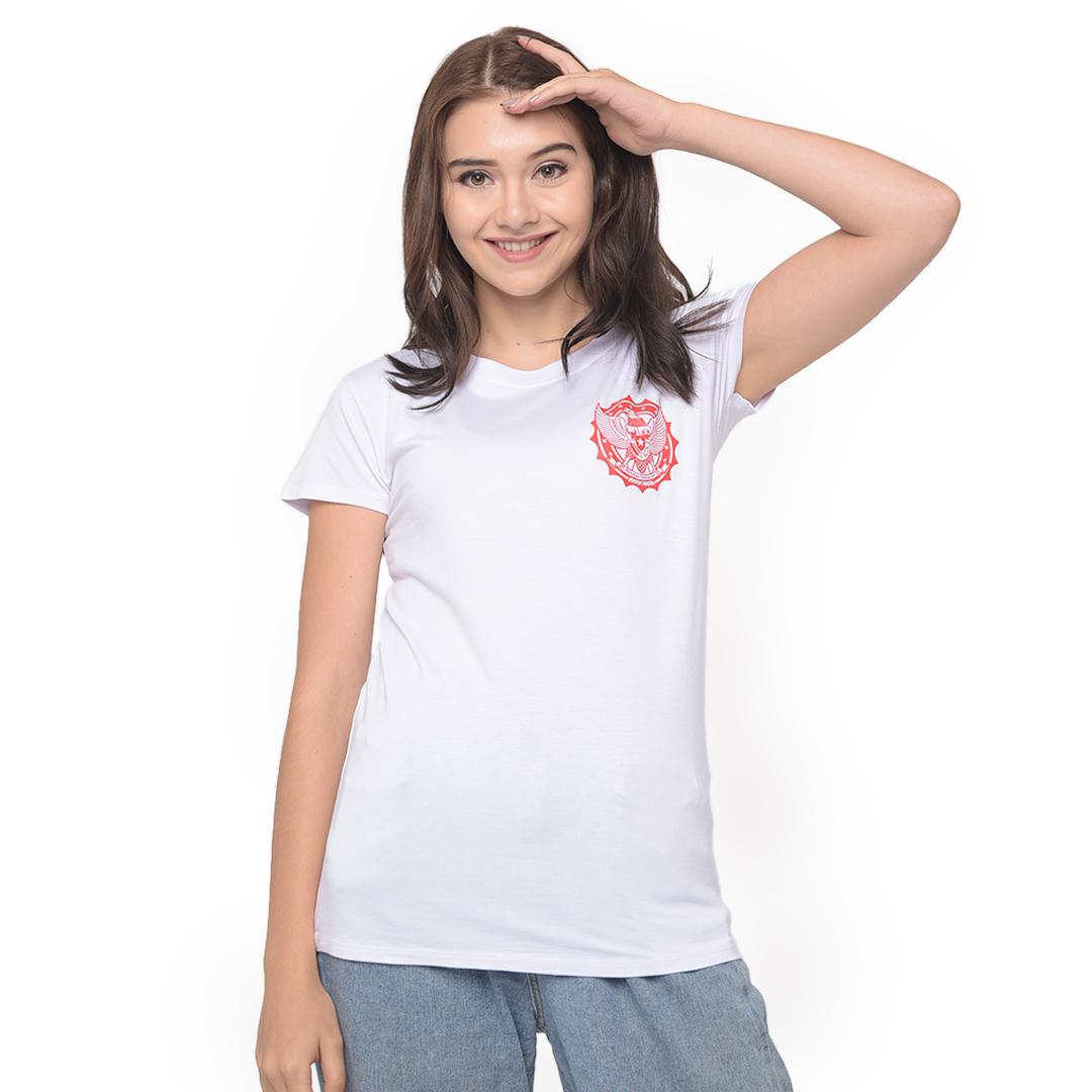 LEMONE Baju Kaos Wanita Indonesia Merdeka Putih 500SS106183