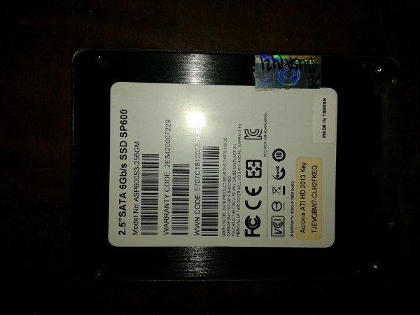 harddisk ssd 256 gb Adata bekas