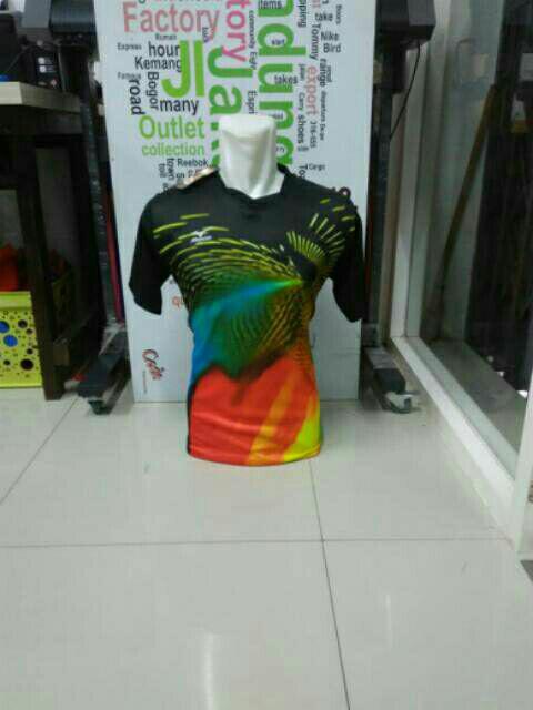 Terlaris MZ01 Baju Volly Futsal Motif Lahar Merapi