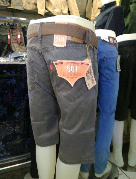 Jeans Levis 501 - Original Import - Celana Pendek Pria