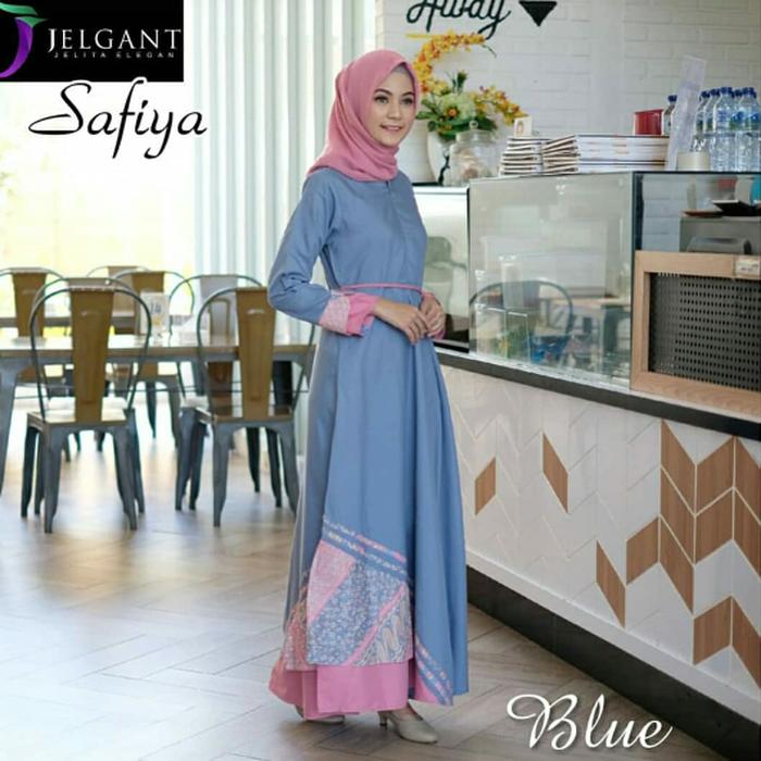 Safiya Dress Gamis Gaun Wanita - Fashion Wanita Keren - Fashion Wanita Elegan - Fashion Wanita Murah