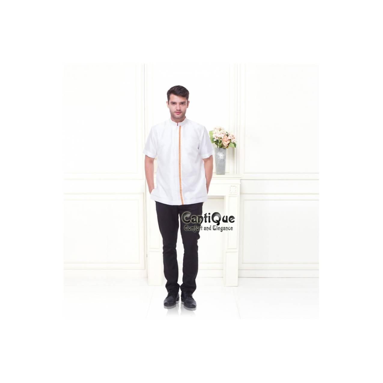 Baju Koko Bapak putih