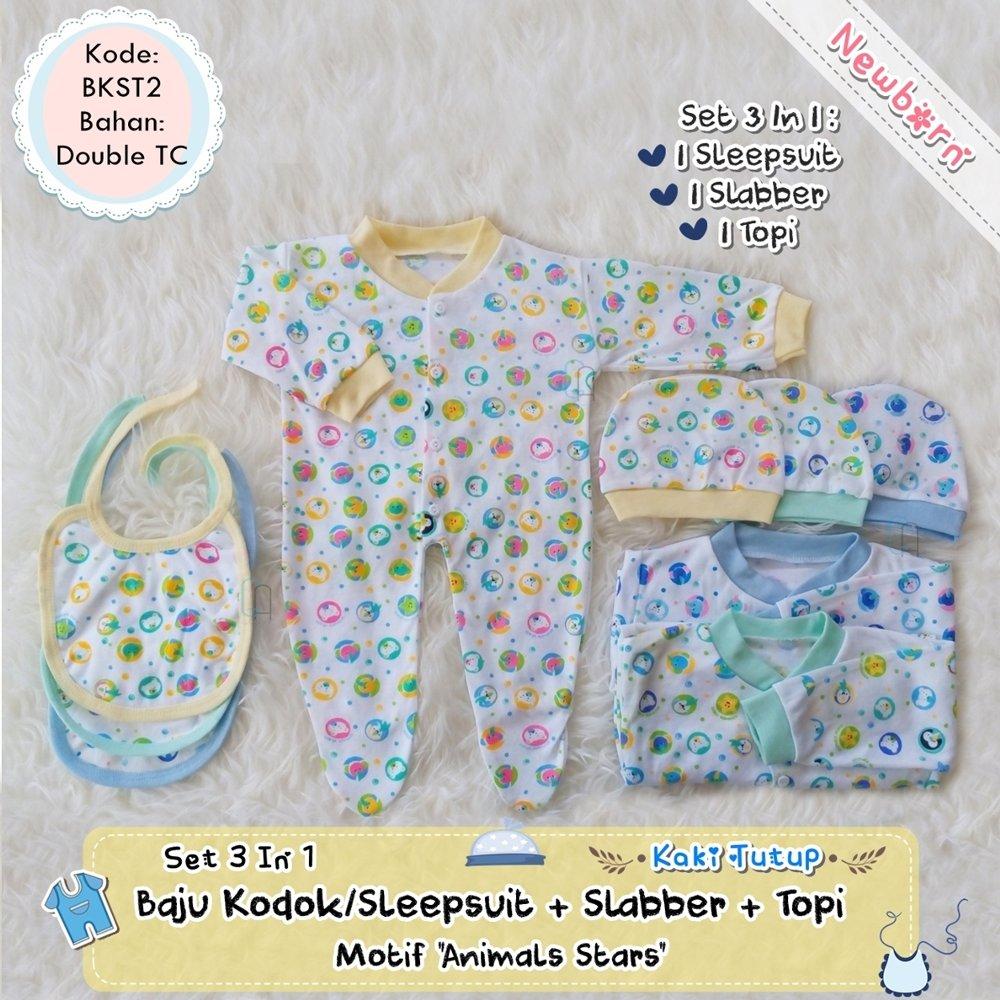 JUMPER SLEEPSUIT TUTUP KAKI WARNA (ISI 2PCS) - KDSK S-M-LIDR71000. Rp 75.000