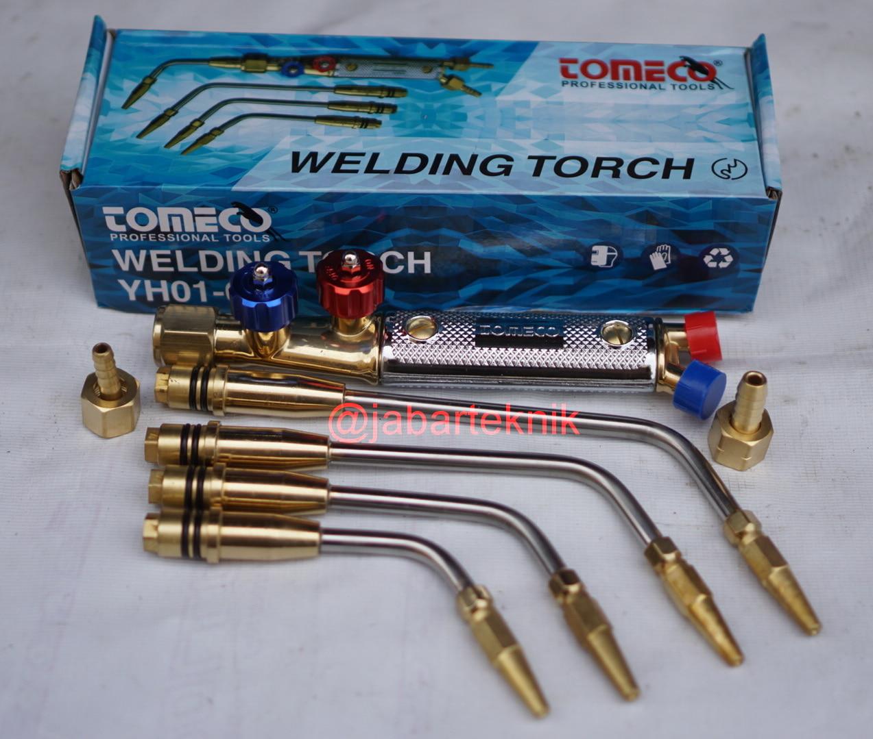 WELDING TORCH MODEL GLOOR STANG LAS KARBIT TOMECO SET