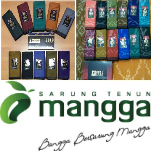 mangga gold MOTIF Sarung Tenun Surong Muslim Pria Dewasa Perlengkapan Ibadah Sholat Jum'at Ied Hari Raya Pengajian Corak Masa Kini Fashionable Man Fashion - MOTIF RANDOM
