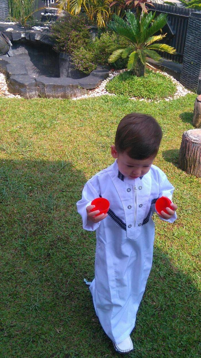 Super Hot! koko anak gamis anak pria laki laki baju muslim