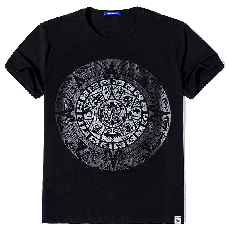 Gemuk Baru Remaja XXL Lengan Pendek Kaos (Hitam)