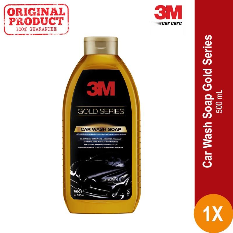 3M Car Wash Soap Gold Series - Shampo Cuci Mobil - 1 Botol - Kuning