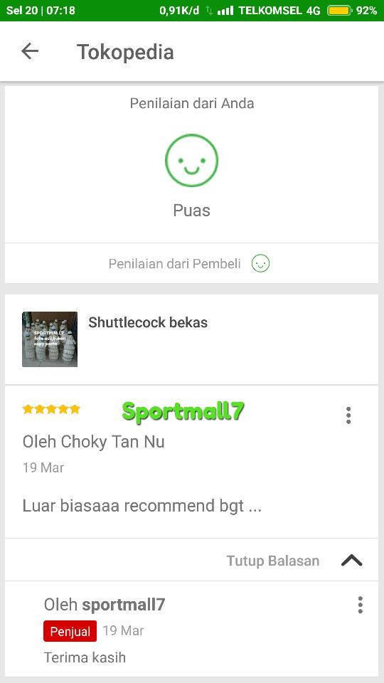 PROMO!!! Shuttlecock bekas - 4PQPUv