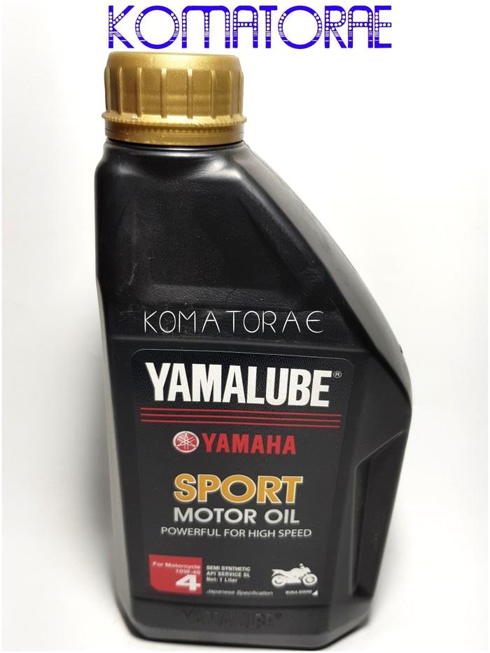OLI MESIN YAMAHA YAMALUBE SPORT 10W 40 1 LITER ORIGINAL PRODUCT