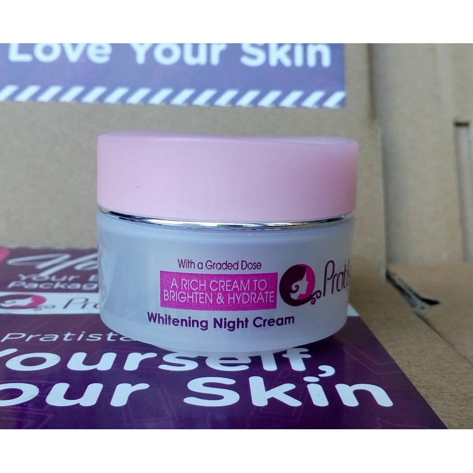 Pencerah Waja Bebas Merkuri Pratista Whitening Night Cream Grade Q25