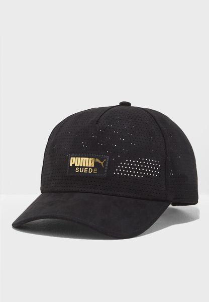 Puma topi puma Suede BB cap - 02171701 - Hitam