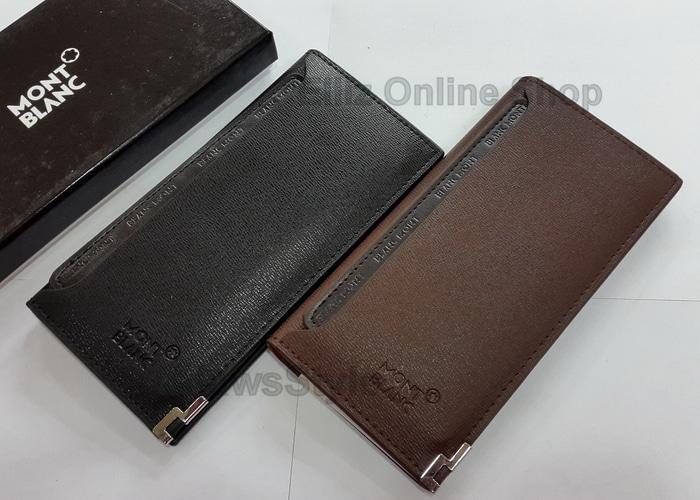 Dompet Panjang Pria Mont Blanc - Best Seller - Hitam