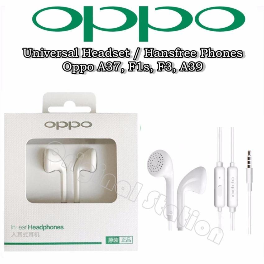 Oppo Original Headset Phones Hansfree For Oppo R9, R9+, A37, A53, A33
