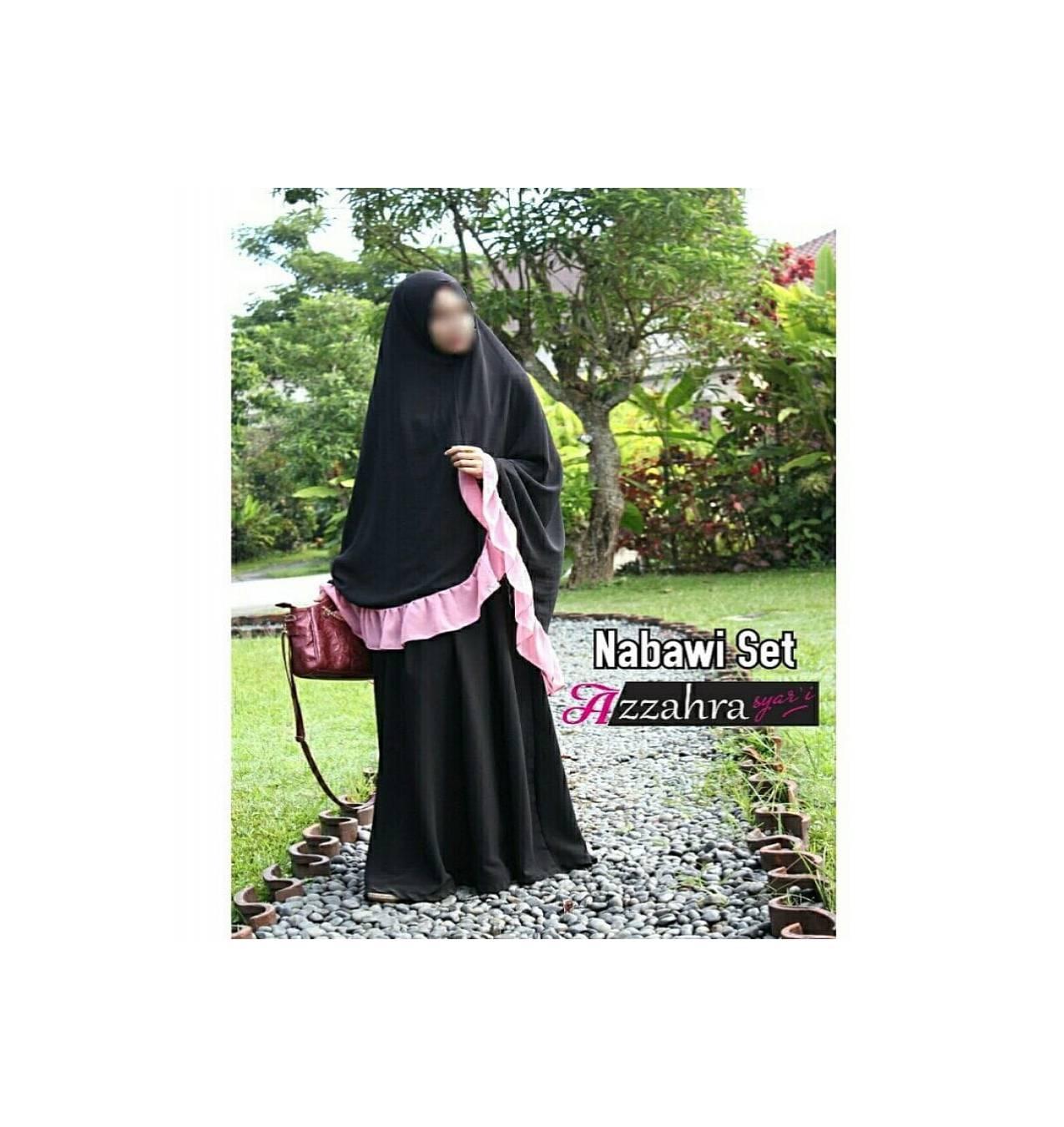 Gamis Set Syar'i Nabawi By Azzahra Syar'i