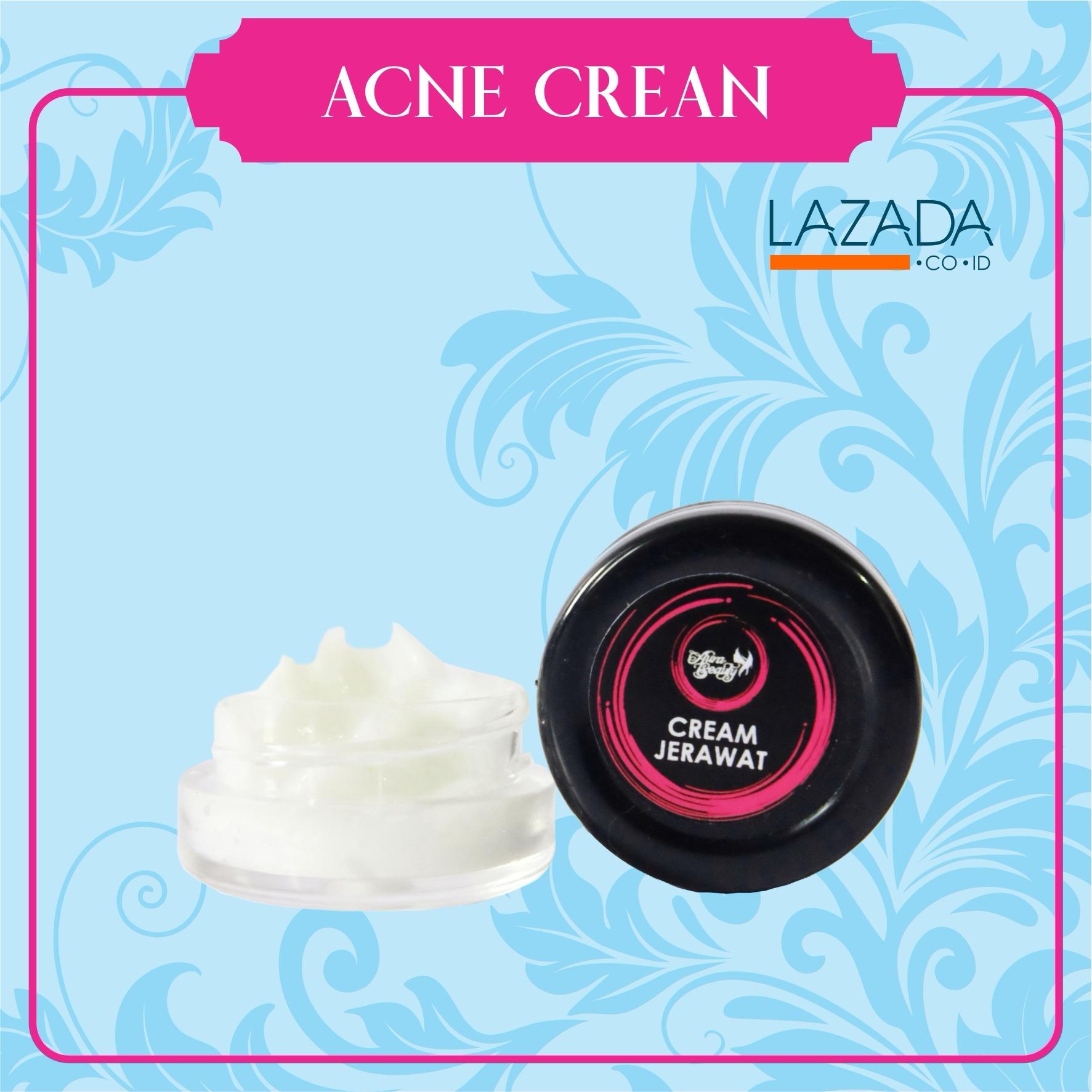 AURABEAUTY ACNE CREAM – Obat Jerawat – Krim Jerawat TERBUKTI AMPUH Menghilangkan Jerawat Meradang bisa digunakan Pria dan Wanita