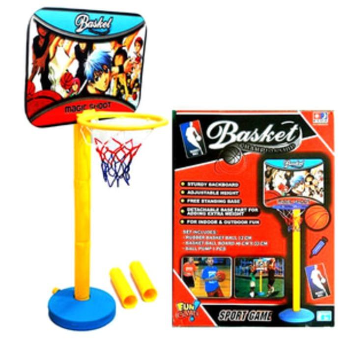 PROMO mainan basket Anak 1 Set Ring Basket Champion lengkap harga grosiran TERLARIS