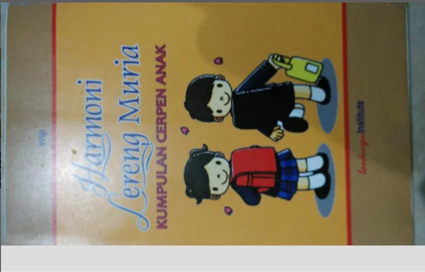 Buku Kumpulan Cerpen Harmoni Lereng Muria