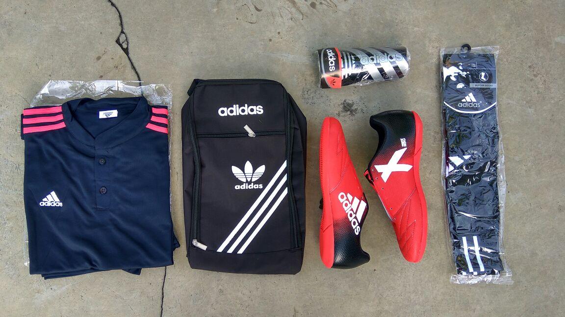 Sepatu Futsal Keren orens Paket Lengkap + Kaos Futsal Keren / Sepatu Futsal Murah / Sepatu Futsal Kuat