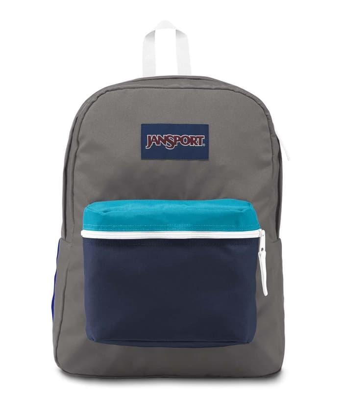 Tas Ransel JanSport Exposed Shady Grey / White