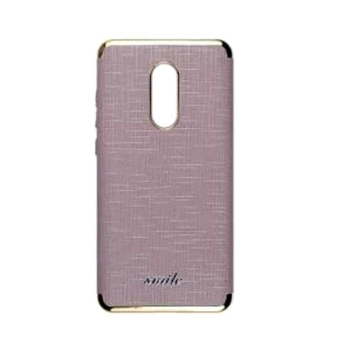 Smile Softcase Silkwood 3in1 Oppo F3 - Rose Gold