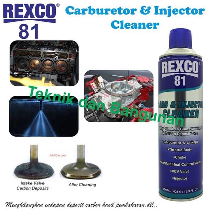 Harga Diskon!! Caburetor & Injector Cleaner Rexco-81 500Ml - ready stock