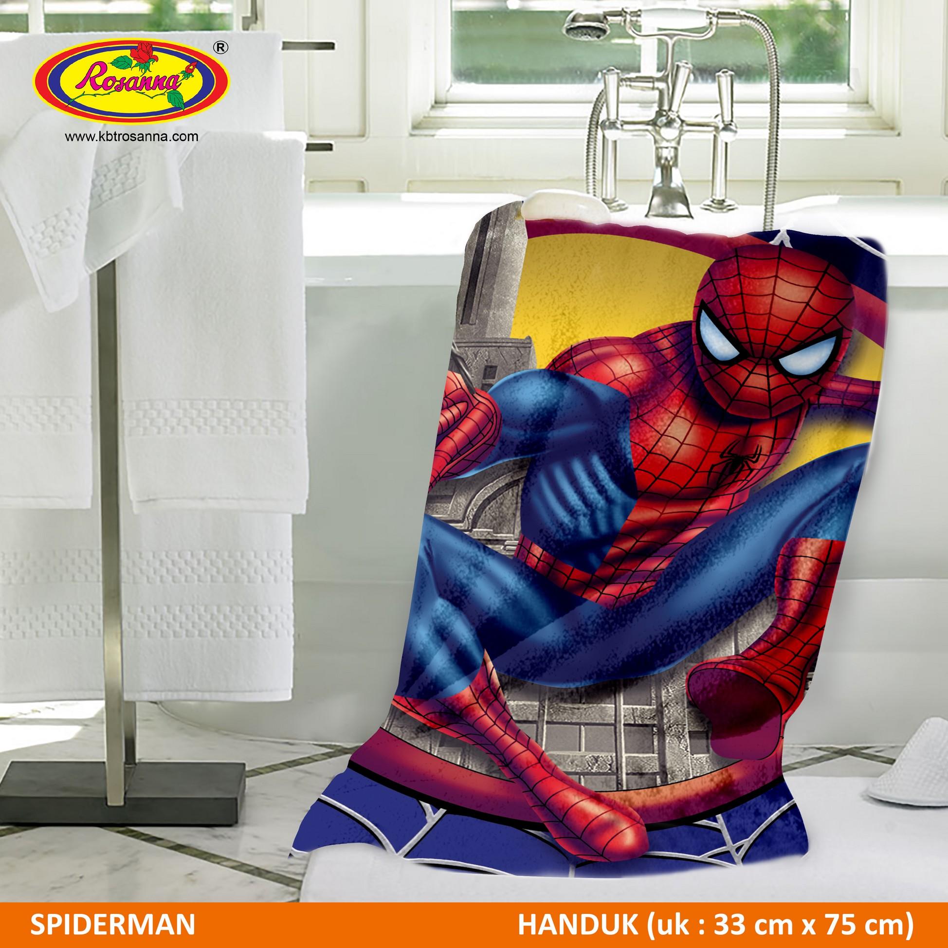 Handuk Spiderman Rosanna Printing 33x75