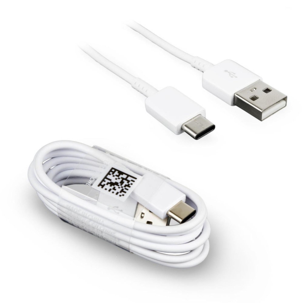 Kabel Data Charger Type C USB Original For Samsung Galaxy A3 2017 / A5 2017 / A7 2017 / S8 PLUS - White