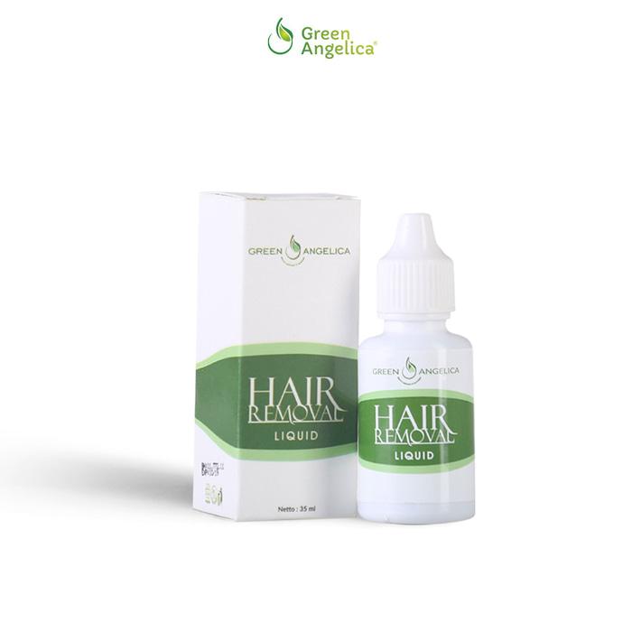 Penghilang Bulu Permanen Tanpa Rasa Sakit, Perontok Bulu Permanen, Krim Perontok Bulu, Hair Removal 1btl Green Angelica Aman Berbpom Menghilangkan Bulu Ketiak, Kaki & Tangan Halal