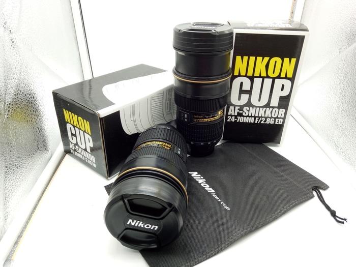 ORIGINAL!!! Gelas Lensa Termos Air panas NIKON 24-70MM ZOOMABLE Mug lensa termos - AumkWY