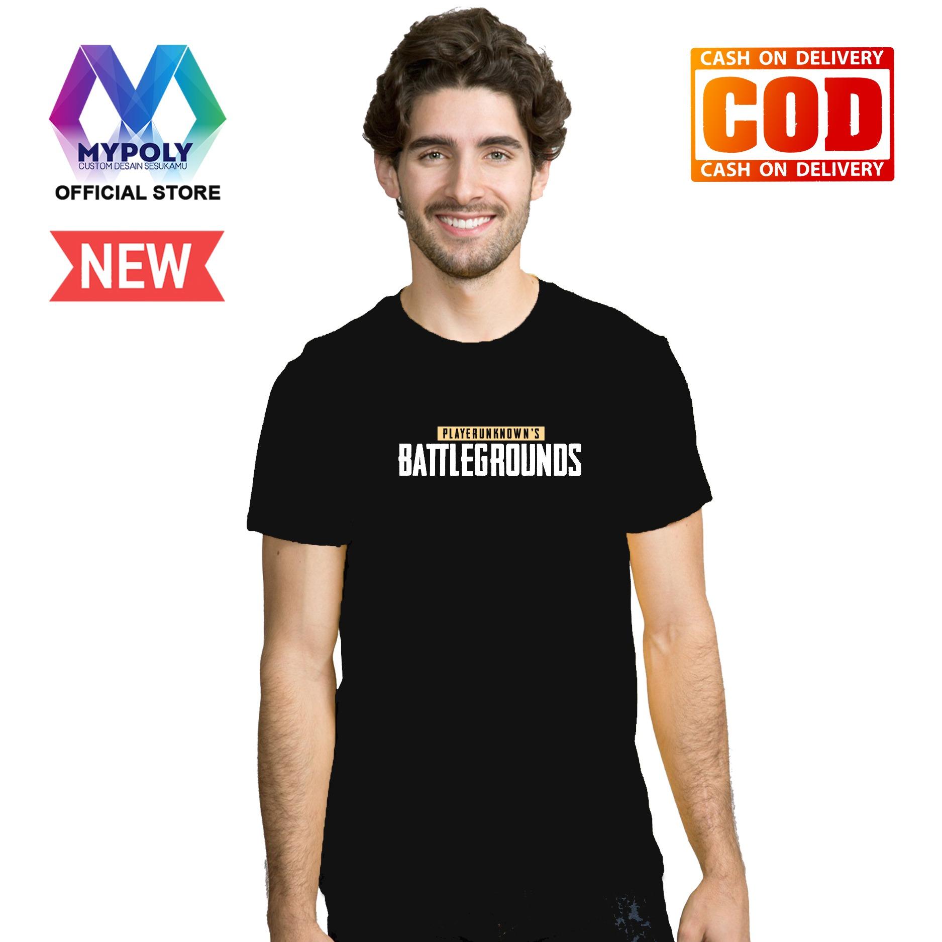 Kaos Premium Mypoly Pria Laki-Laki PL / Baju Couple Family Keluarga / Tshirt distro Anak Wanita / Fashion atasan / Kaos Pria Dewasa PUBG Game