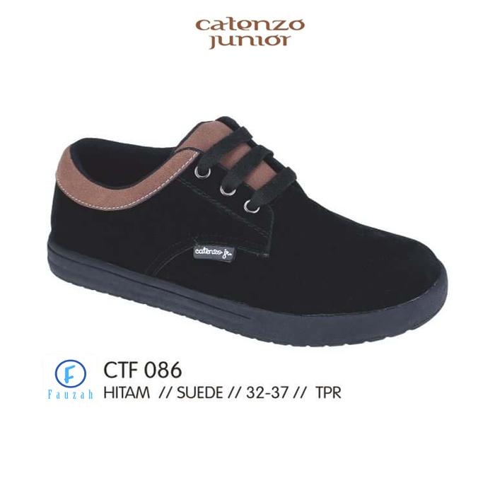 Sepatu Sekolah Sneaker Anak Laki-Laki Catenzo Junior - Ctf 086