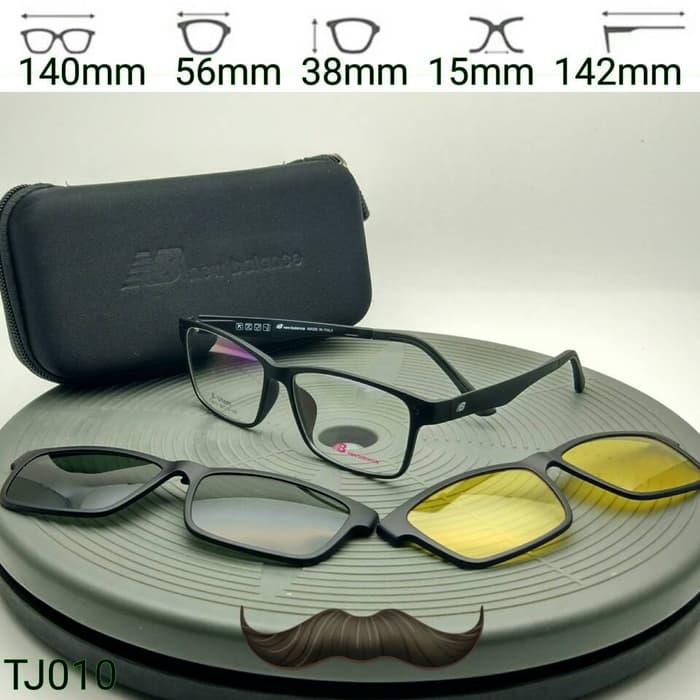 Sedang Diskon!! Frame Kacamata Sunglasses New Balance Clip On Tj010 - ready stock