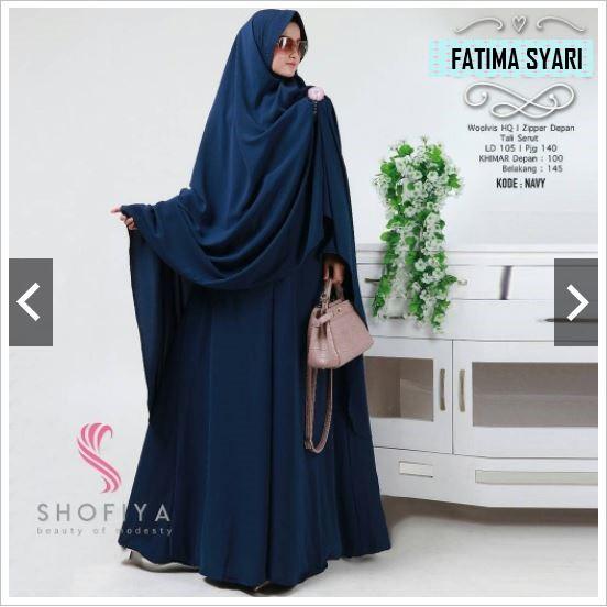 FATIMAH SYARI balotelli / BAJU MURAH / PUSAT GROSIR / TANAH ABANG / baju muslim HIJAU