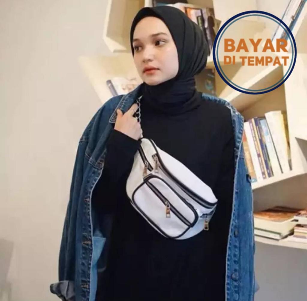 Tas selempang & bahu wanita WB SLEting POLOS / AaL